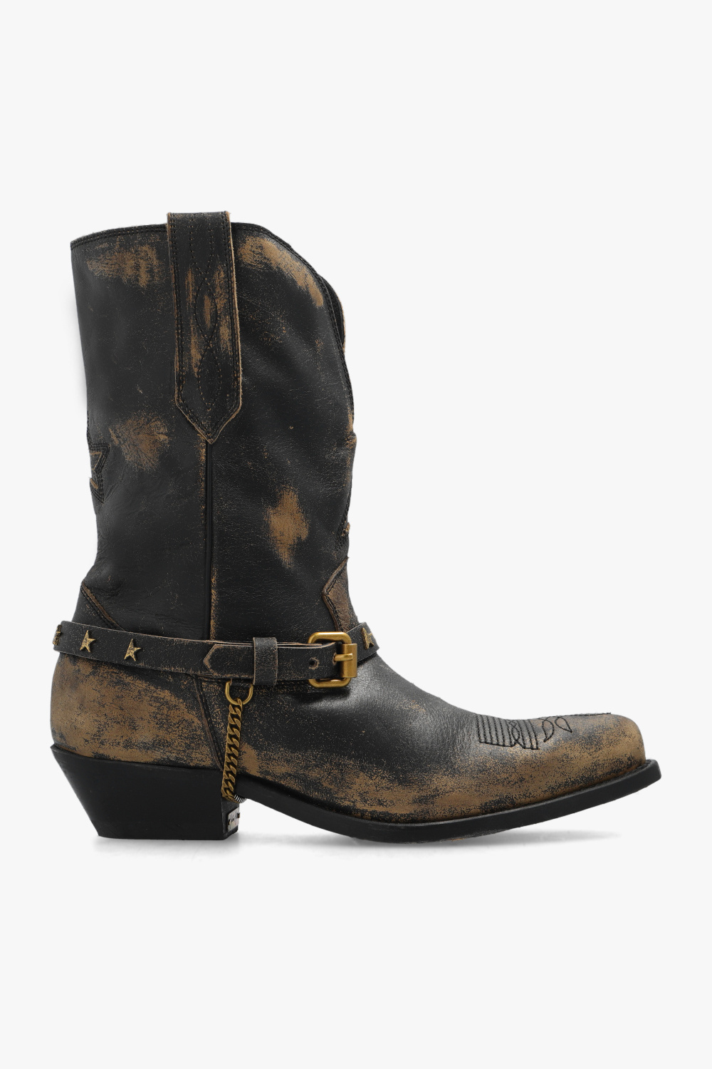 Golden goose cowboy boots hotsell